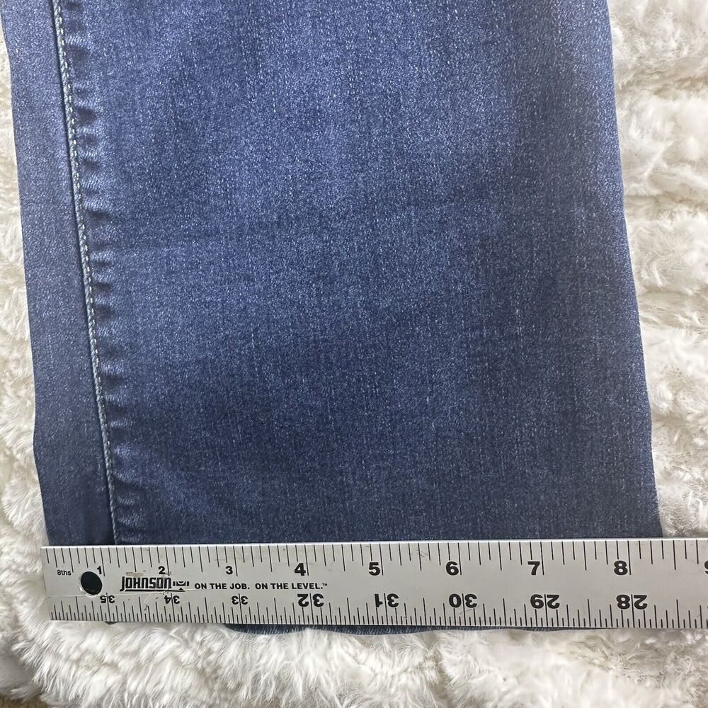Rock & Republic Women’s Kasandra Dark Distressed Blue Boot Cut Stretch Jeans 10 - Picture 15 of 16